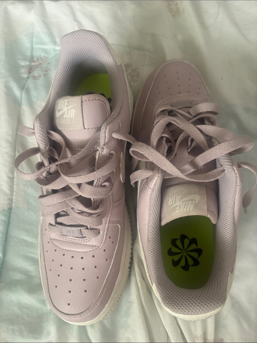 Nike Women’s Air Force 1 Sneakers in Light Lavender